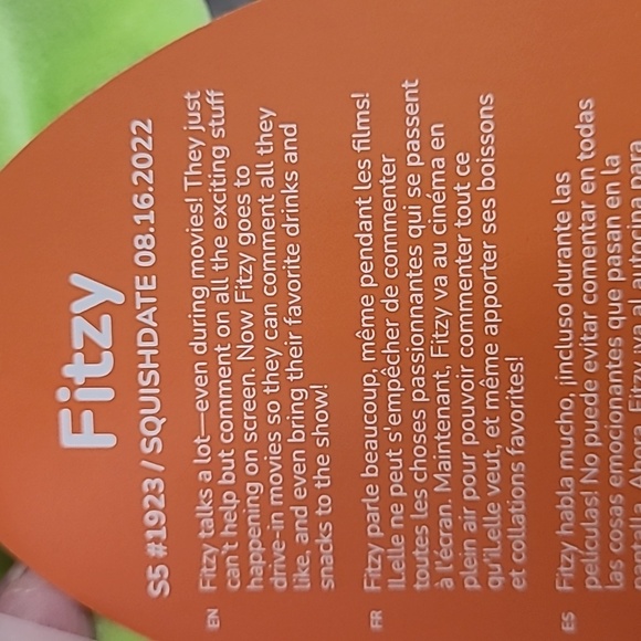 Squishmallows Green and Pink Stuffed Animals Set - Picture 5 of 7